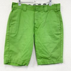 Dickies ショートパンツ ライムグリーン 蛍光 ディッキーズ 夏フェス