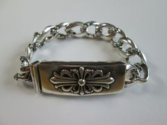 22mm クロス⭐︎メンズ ブレスレット シルバー メンズ ダガー