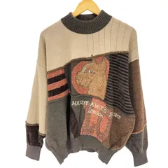 ハーディエイミス HARDY AMIES SPORT 犬柄 切替 セーター メンズ JPN：5 のサムネイル
