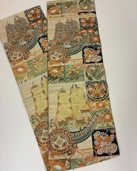 旧家蔵出 時代物 中国清代のアンティーク 貴族家三寸金蓮 女性の靴
