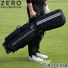 【正規品1年保証】 ゼロハリバートンゴルフ キャディバッグ メンズ レディース スタンド おしゃれ ZERO HALLIBURTON GOLF Grip-Stand Caddie Bag 8.5" ZHG-CB26 RGF 85262 ブラックのサムネイル