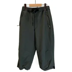 【中古】　mont-bell　ナイロンパンツ　クロップド丈　トレッキングパンツ　無地　ベルト　ジップフライ　アウトドア　古着　/1153のサムネイル