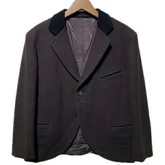 【中古】　Y's for men　テーラードジャケット　ウールジャケット　アウター　コーデュロイ　無地　ウール　ナイロン　No.MF-J20-121　日本製　ドメスティック　古着　/1156のサムネイル