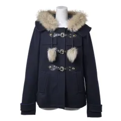 JUICY COUTURE ソフトメルトン フェイクファー フーデット ショート コートのサムネイル