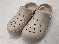 crocs】クロックス クラッシュクロッグ 厚底23cm【M5 W7】ベージュ