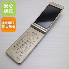 docomo AQUOS SH-01J ゴールド ガラホ - メルカリ