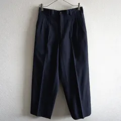 【80s/アーカイブ】COMME des GARCONS HOMME【2タック スラックスパンツ】M ネイビー コムデギャルソン オム s2605021