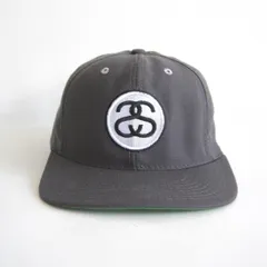 【90s】OLD STUSSY【シャネルロゴ USA製 ベースボール キャップ】 帽子 オールド ステューシー 白タグ 26050206