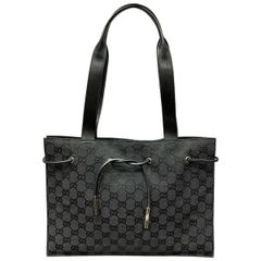 美品】GUCCI グッチ トートバッグ スエード GG柄 トムフォード期 黒 