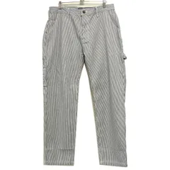 新品☆JUNGLE STORM ジャングルストーム ヒッコリーストライプ ペインターパンツ メンズ ワークパンツのサムネイル