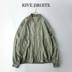 RIVE DROITE リヴドロワ 2024 ライトシアーブルゾン / カーキ フリーサイズ / 近年モデル 春 夏 MA-1 羽織り