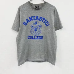 SANTASTIC!　サンタスティック　半袖プリントTシャツ　グレー　Lサイズ　古着【値引き交渉OK！】のサムネイル