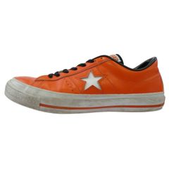 コンバース ONE STAR オレンジ ワンスター キムタク US7.5 - メルカリ