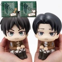 進撃の巨人 エレン・イェーガー リヴァイ 特典 座布団 るかっぷ - メルカリ