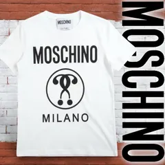 MOSCHINO COUTURE! モスキーノ フロント ロゴプリント 半袖 Tシャツ カットソー レディース A0716 定2.8万 ホワイト▲033▼20913k05のサムネイル