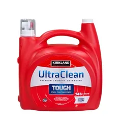 【大容量】5.73L カークランド ウルトラクリーン 液体洗濯洗剤  146回分 クリーン Ultra clean 洗濯 洗剤 大容量 ボトルのサムネイル