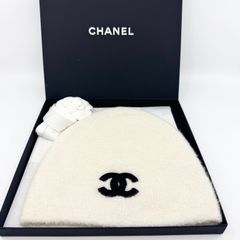 極美品】CHANEL シャネル ニット帽 カシミア シルク ちゃんみなさん