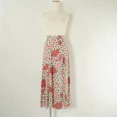 AMERI アメリ CHIARA MODEST FLARE SKIRT キアラ モデスト フレア スカート ロング フラワー 花柄