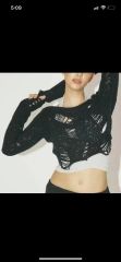 RICK OWENS MEOVV アンナ着用 ニット ワンショル ワンショルダー