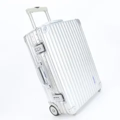 美品 リモワ アルミニウム トパーズ キャビン 2WAY スーツケース キャリーケース バッグ 出張 旅行 シルバー メンズ RWM EA2-3【中古】のサムネイル