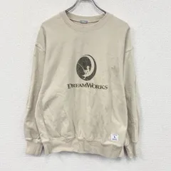 JOURNAL STANDARD relume　DREAMWORKS　スウェット/トレーナー　ベージュ　Lサイズ　古着【値引き交渉OK！】のサムネイル