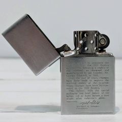Zippo 1986 デカスラ ロバート・D・ゲイリー刻印 希少品 - メルカリ