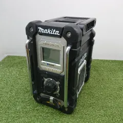 【中古品】マキタ MR108 充電式ラジオ 7.2/10.8/14.4/18V/AC100V 本体のみ キズ汚れ塗装跡あり [6315]のサムネイル