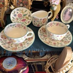 MINTON ミントン ハドンホール 花柄 シュガーポット クリーマー セット
