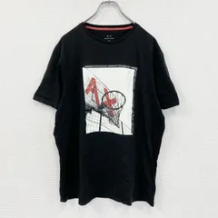 ARMANI EXCHANGE　アルマーニエクスチェンジ　半袖Tシャツ　フォトTシャツ　黒　ブラック　XLサイズ　古着【値引き交渉OK！】