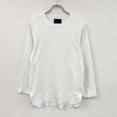NUMBER (N)INE　ナンバーナイン　長袖Tシャツ/ロンT　ワッフル　白　ホワイト　Mサイズ　古着【値引き交渉OK！】のサムネイル