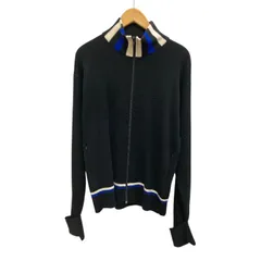 JOSEPH ジョセフ/ニットカーディガン/サイズS/ブラック×ブルー×ホワイト/メンズ/FB4157のサムネイル
