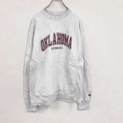 Champion　チャンピオン　リバースウィーブ　フリーススウェット/トレーナー　灰色　ライトグレー　Lサイズ　古着【値引き交渉OK！】