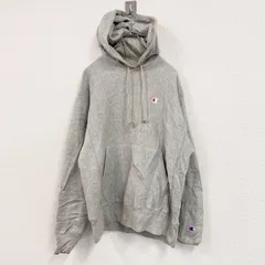 Champion　チャンピオン　リバースウィーブ　スウェットパーカー/フーディー　灰色　グレー　Mサイズ　古着【値引き交渉OK！】