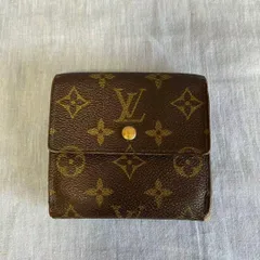 Louis Vuitton ルイヴィトン ポルト・フォイユ・エリーズ_モノグラム・キャンバス_BRW/PVC/ブラウン/レディース M61654
