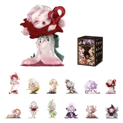 【在庫セール】スカルパンダ すかるぱんだ skullpanda ポップマート シリーズ ブラインドボックス フィギュア Acts おもちゃ Four ガチャガチャ プラモデル in ギフト Petals 推し活 ポプマ SKULLPANDA 正規品