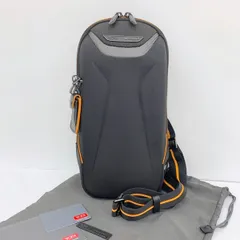 TUMI McLaren トゥミ マクラーレン トルク スリング ボディ ショルダーバッグ カバン 373005D 美品 シンプル メンズ ブラック 鞄 DF19035■のサムネイル