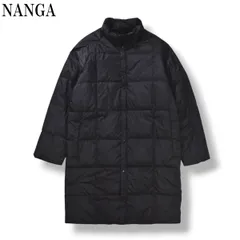 【軽量】 ナンガ NANGA ロング ダウンコート リップストップナイロン アウトドア タウンユース ブラック メンズのサムネイル