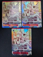 アンジュユナイト　4.5月プロモ　プレミアム　まとめ売り アンジュ・ユナイト プロモ ノーマル版 任務了解 ユウヒ 3枚セット