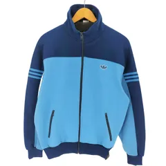 アディダス adidas 80s 西ドイツ デサント製 トレフォイルロゴ トラックジャケット メンズ  6