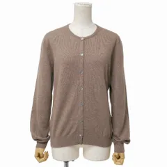 BALLANTYNE バランタイン カシミヤ襟付きカーディガン スコットランド製 Ballantyne】Made in Scotland pure cashmere gold button knit