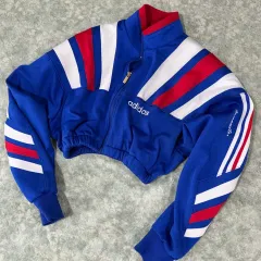 L 90s アディダス クロップド トラックジャージのサムネイル