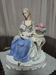 sitzendorf ジッツェンドルフ レースドール フィギュリン 陶器人形