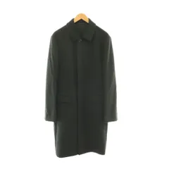 コムサデモードメン COMME CA DU MODE MEN COステンカラーコート ロング ウール カシミヤ L ブラック グレー /HK ■GY01のサムネイル
