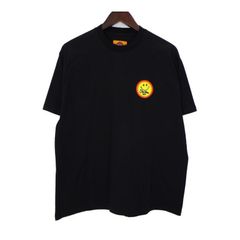 80~90s USA製 Tシャツ ひまわり刺繍 アート ブラック L シングル 