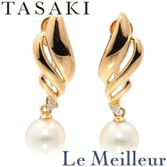 ♡極美品♡片耳♡TASAKI デインジャー ファング バングル ピアス