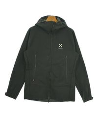美品】HAGLOFS マウンテンパーカー ゴアウインドストッパー ブラック S