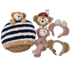 186000 現状品 Disney ディズニー ダッフィー シェリーメイ グッズ 5点まとめ売り