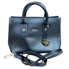美品/おまけ付き】FURLA フルラ ブラック サンディ 2way チャーム付 