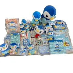 186000 Pokemon ポケモン ポッチャマ ぬいぐるみ グッズ 30点以上 ポーチ 雑貨 カード タグ付き多数