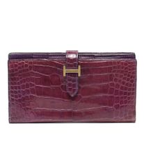 エルメス 長財布 D刻印 ゴールド金具 ケリーウォレット レディース HERMES HERMES - エルメス 長財布 D刻印 ゴールド金具 ケリーウォレット
